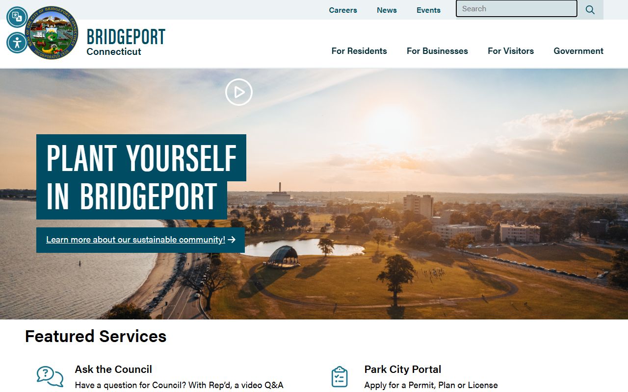 Bridgeport city clerk website for Connecticut people search
