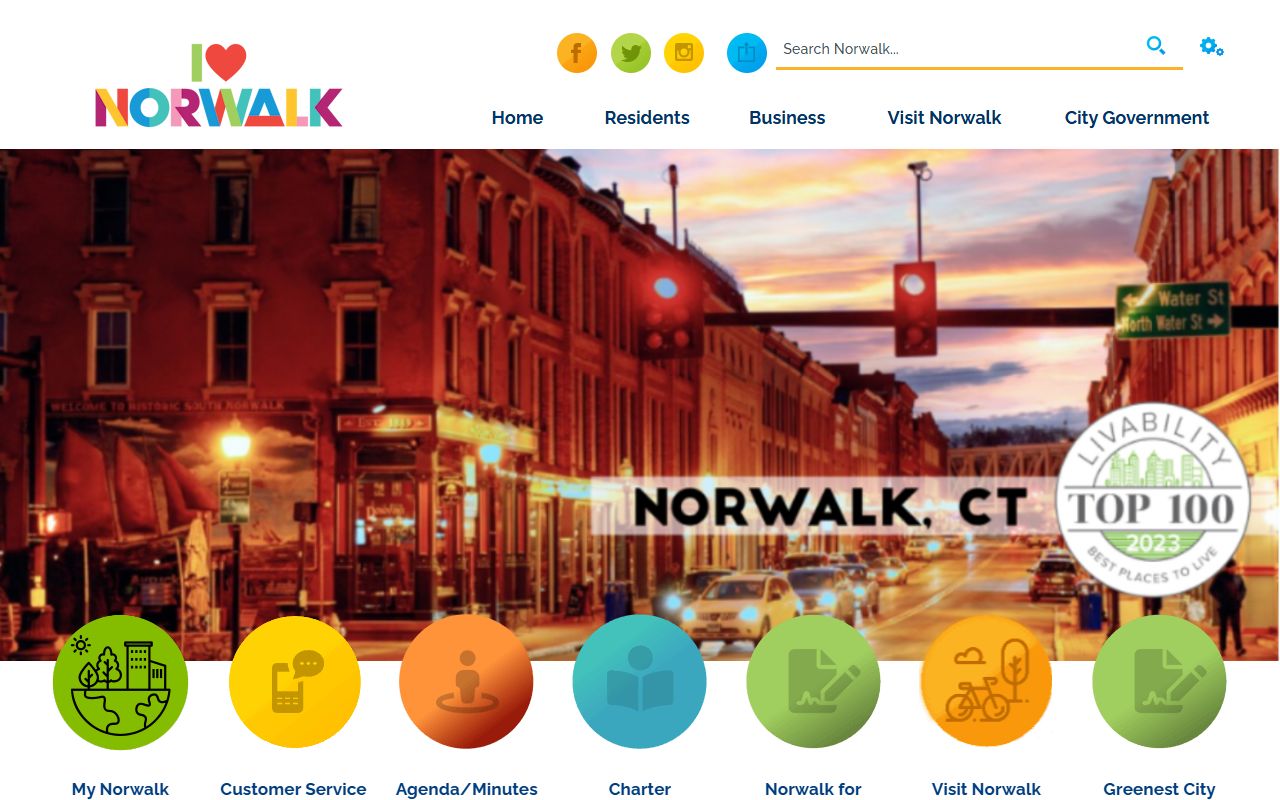 Norwalk city clerk website for Connecticut people search