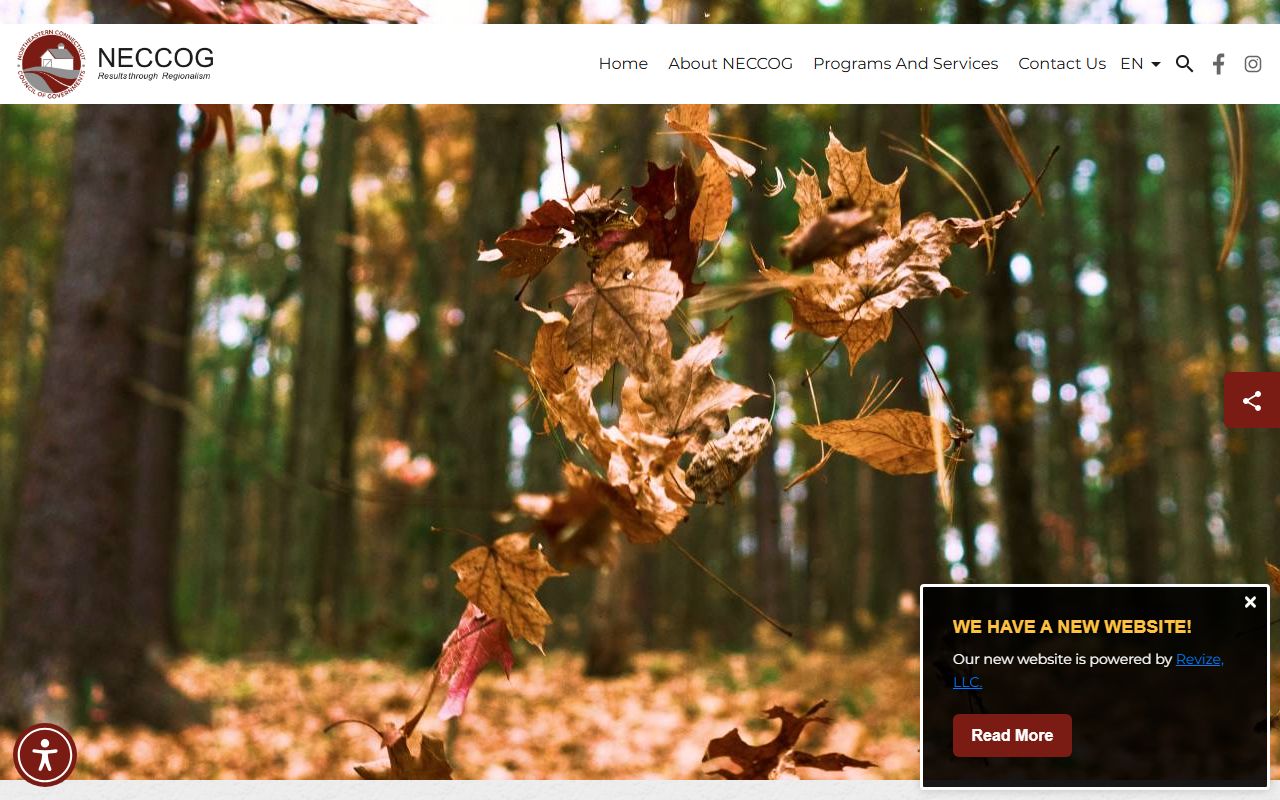 NECCOG website for Windham County Connecticut people search resources