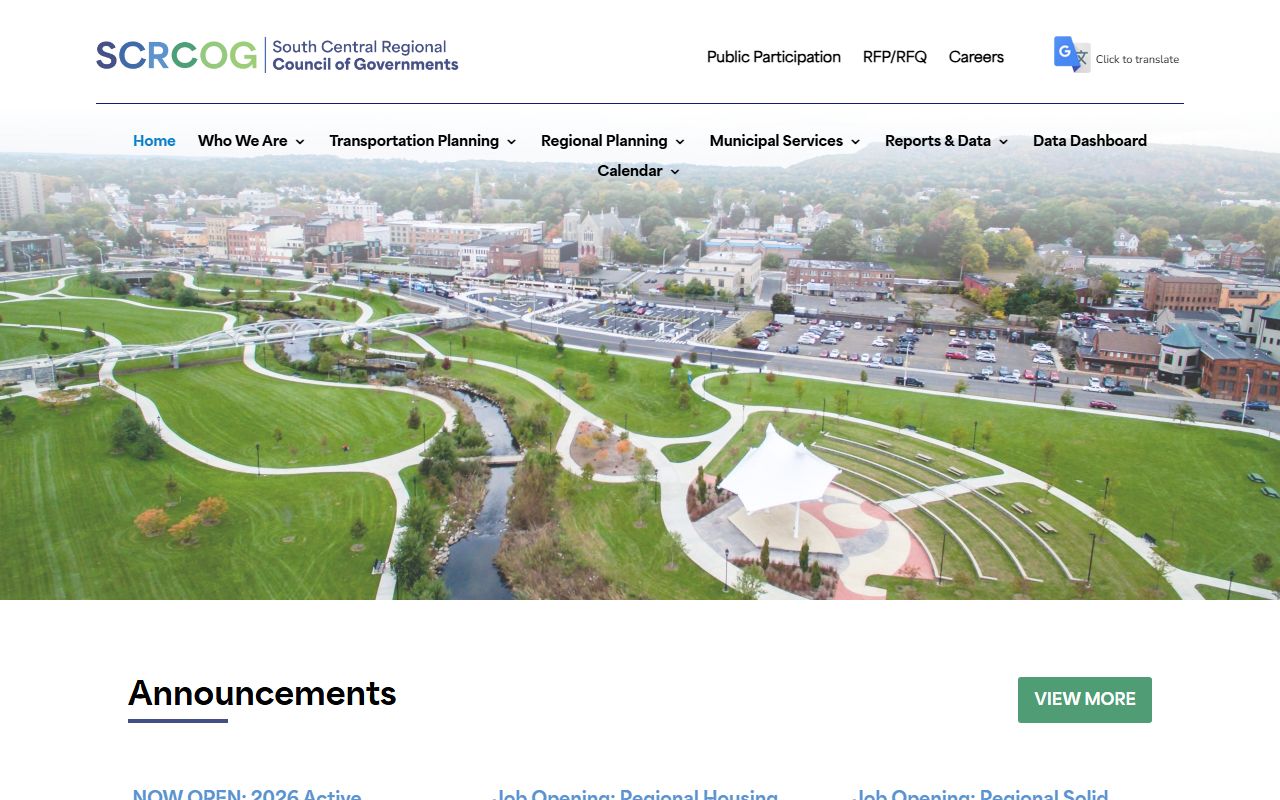 South Central Regional Council of Governments website for New Haven County people search