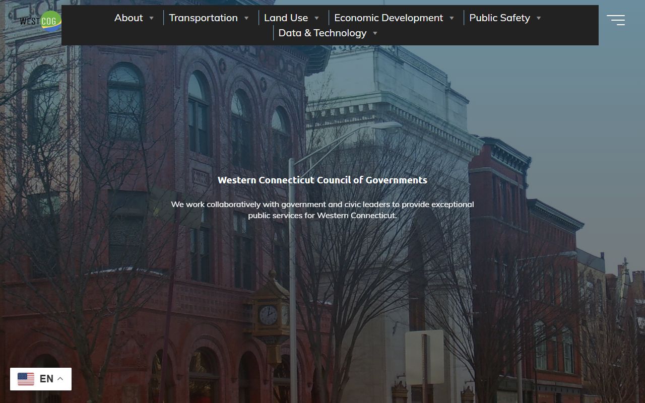 Western Connecticut Council of Governments website for Fairfield County people search